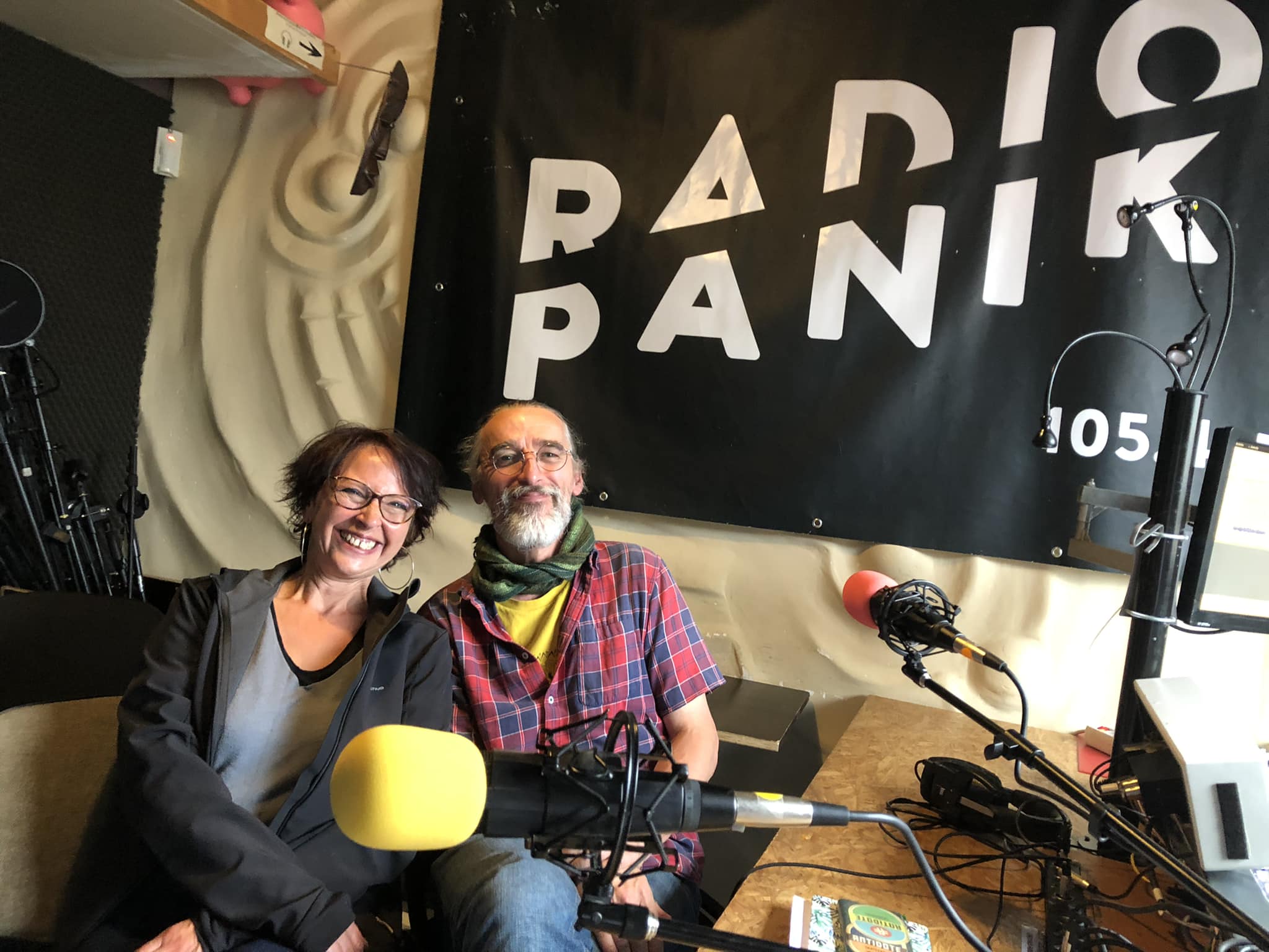 Sur la scène du bitume - Andrea Urbina Padin et Pierre Jambé - Photo Kévin Dupont