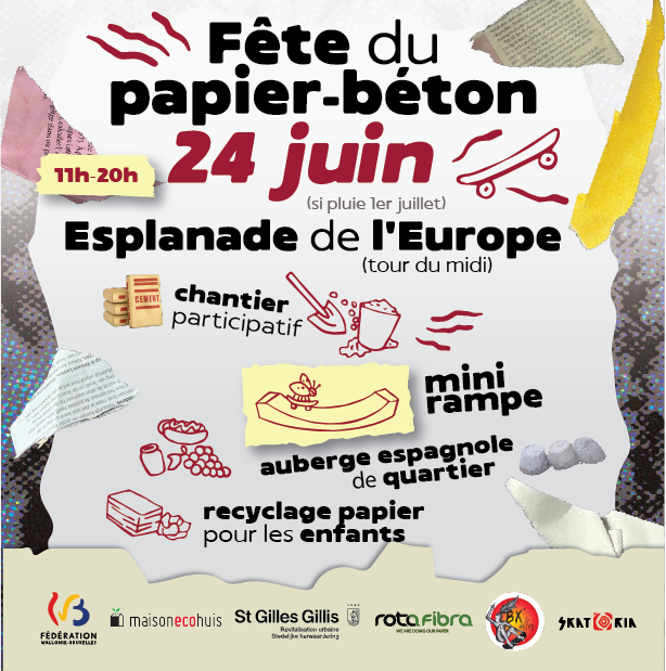 Workshop fête papier-béton
