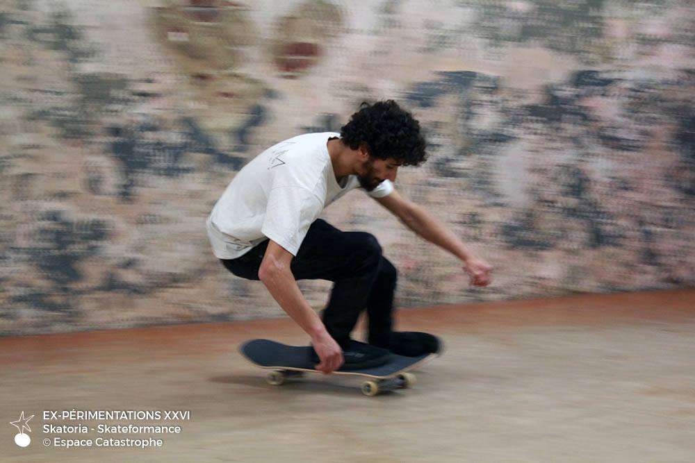 EX-perimentations XXVI - Skateformance - Espace Catastrophe - Kévin Dupont