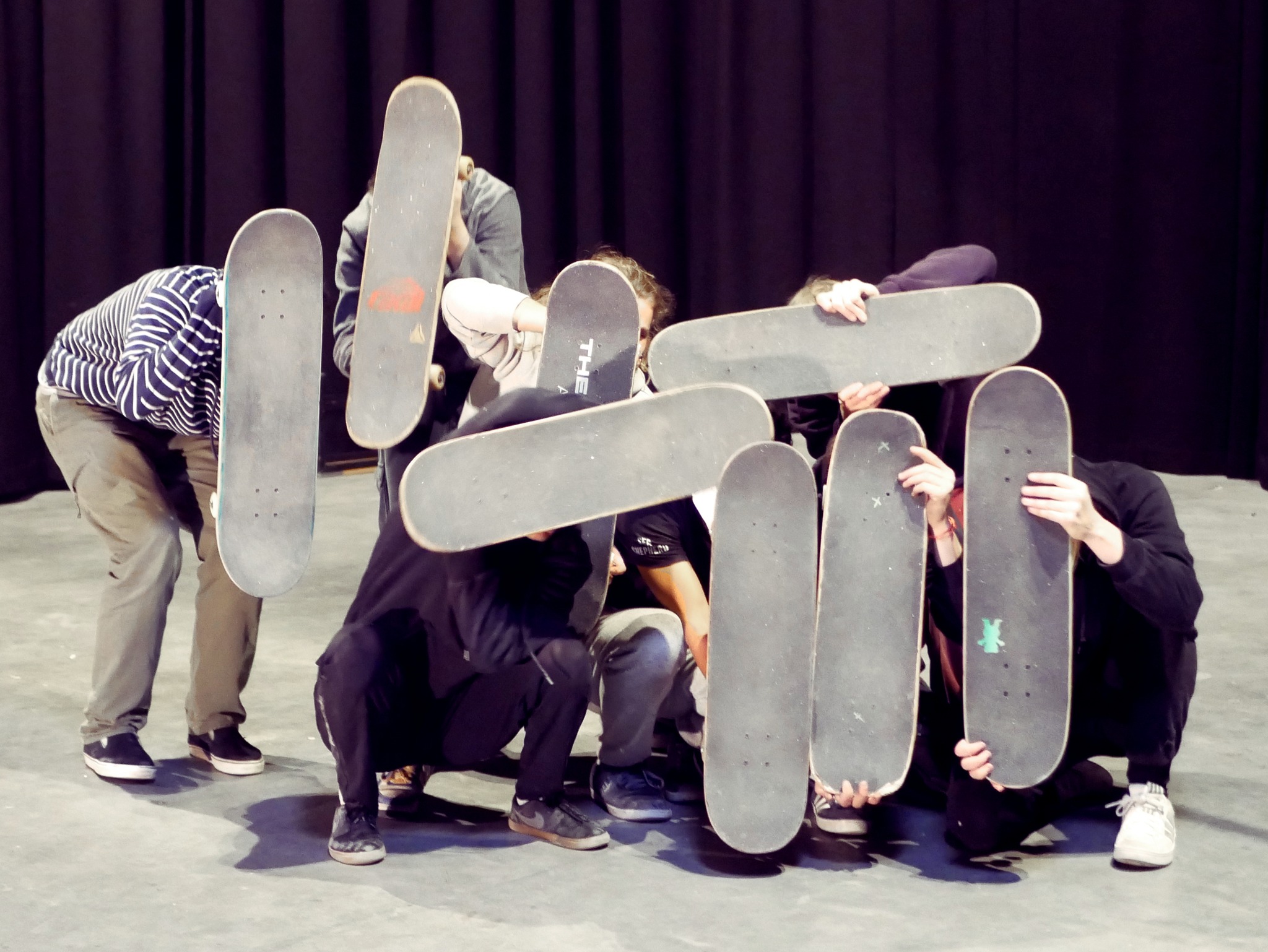 Labo SKATE @ UP Circus & Performing Arts - Bouclier skate